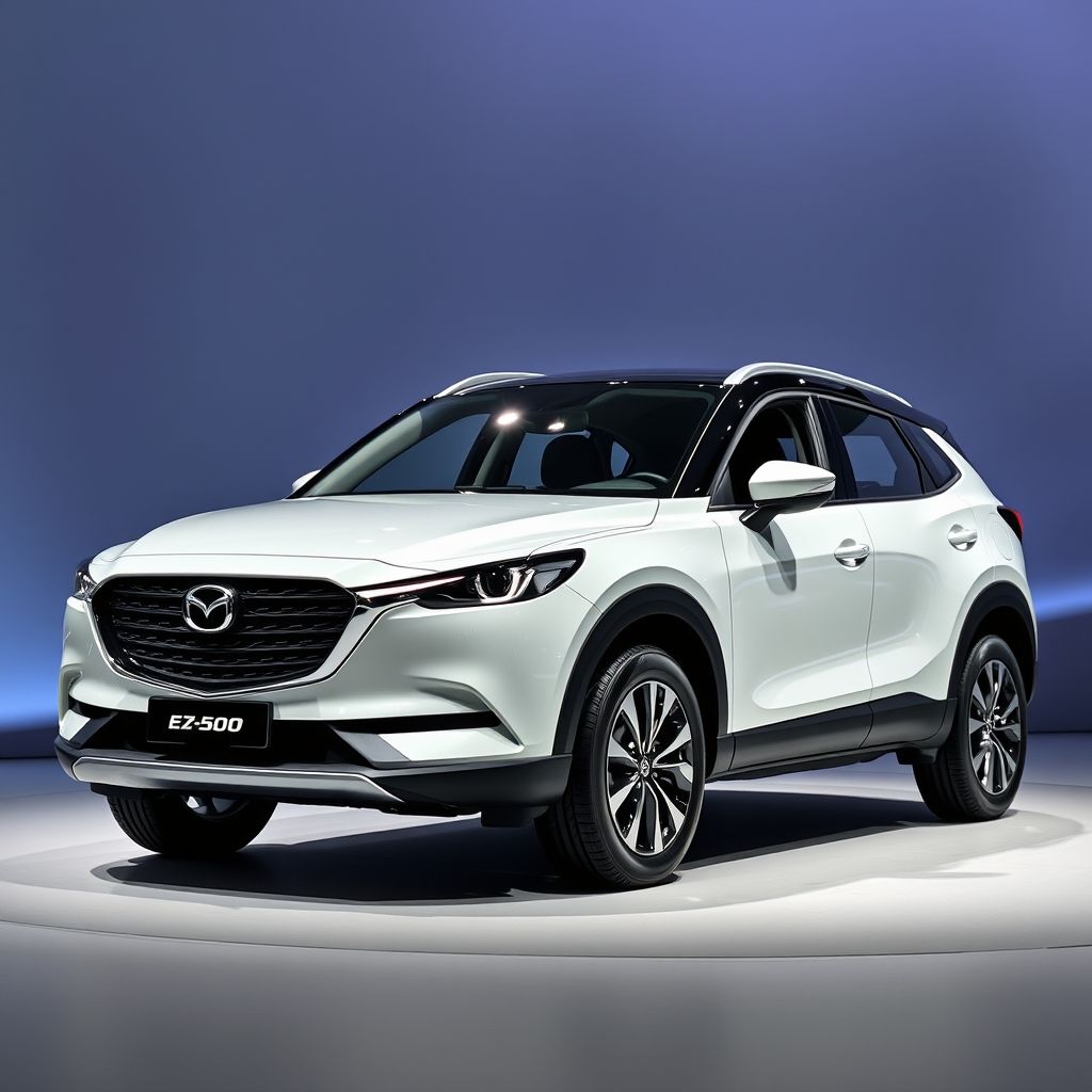เปิดตัว Mazda EZ60 วิ่งไกล 1,300 กม.! SUV ไฟฟ้าประหยัดพลังงานที่งาน Shanghai Auto Show 2025